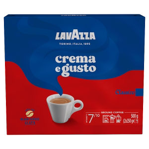 Lavazza Crema e Gusto ground coffee 500g (British brand)