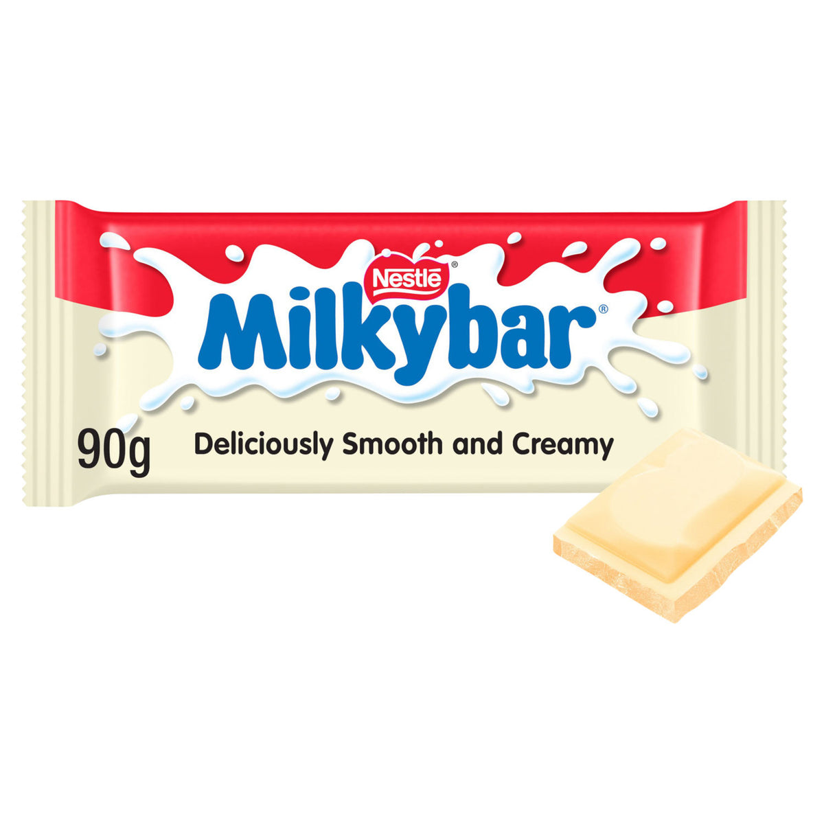 Milkybar white chocolate sharing bar 90g, British brand