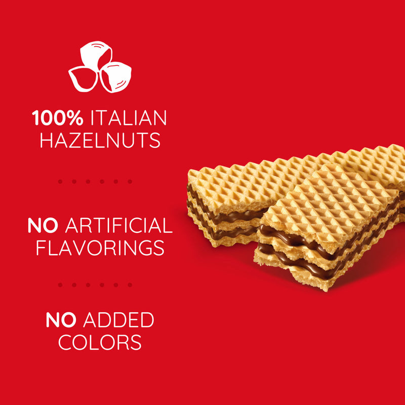 Loacker Classic Napolitaner Hazelnut Wafers 90g, UK version