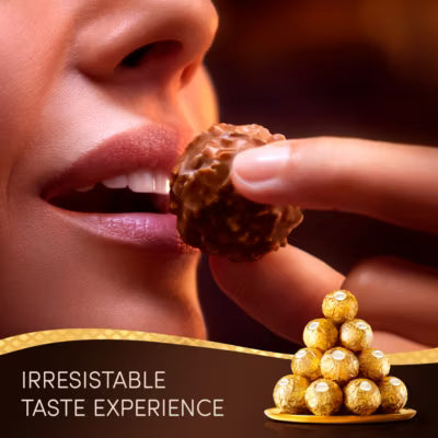 Ferrero Rocher Milchschokolade Haselnuss Pralinen Geschenkbox 200g - Britisches Produkt
