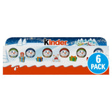 Kinder milk chocolate Christmas mini figures 6 pack, imported from the UK