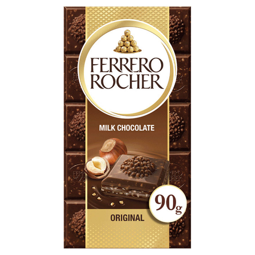 Ferrero Rocher Milk Chocolate & Hazelnut Sharing Bar GOODS ASDA   