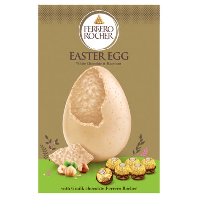 Ferrero Rocher white chocolate Easter egg 250g - British product