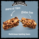 Eat Natural Peanut and Dark Chocolate Fruit Nut Bars - British product