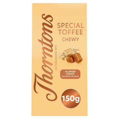 Thorntons Chewy Special Toffee 150g, UK version