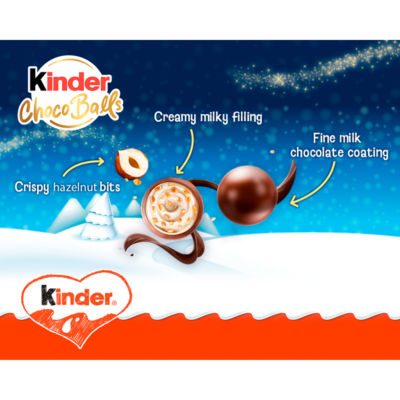 Kinder Choco Balls Milk & Crisp 90g - British product