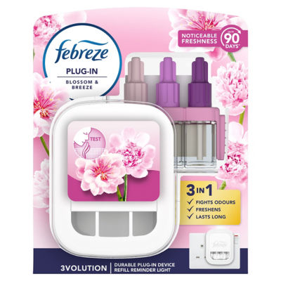 Febreze 3Volution Smart Programming Air Freshener Plug-In SK Blossom & Breeze