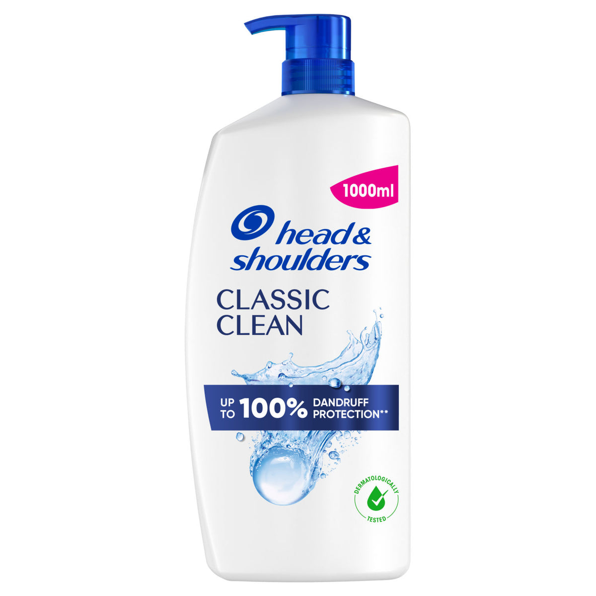 Head & Shoulders anti-dandruff shampoo 1000ml pump - British product
