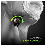 Gillette Labs Razor With Exfoliating Bar, Travel Case - 2 Blades