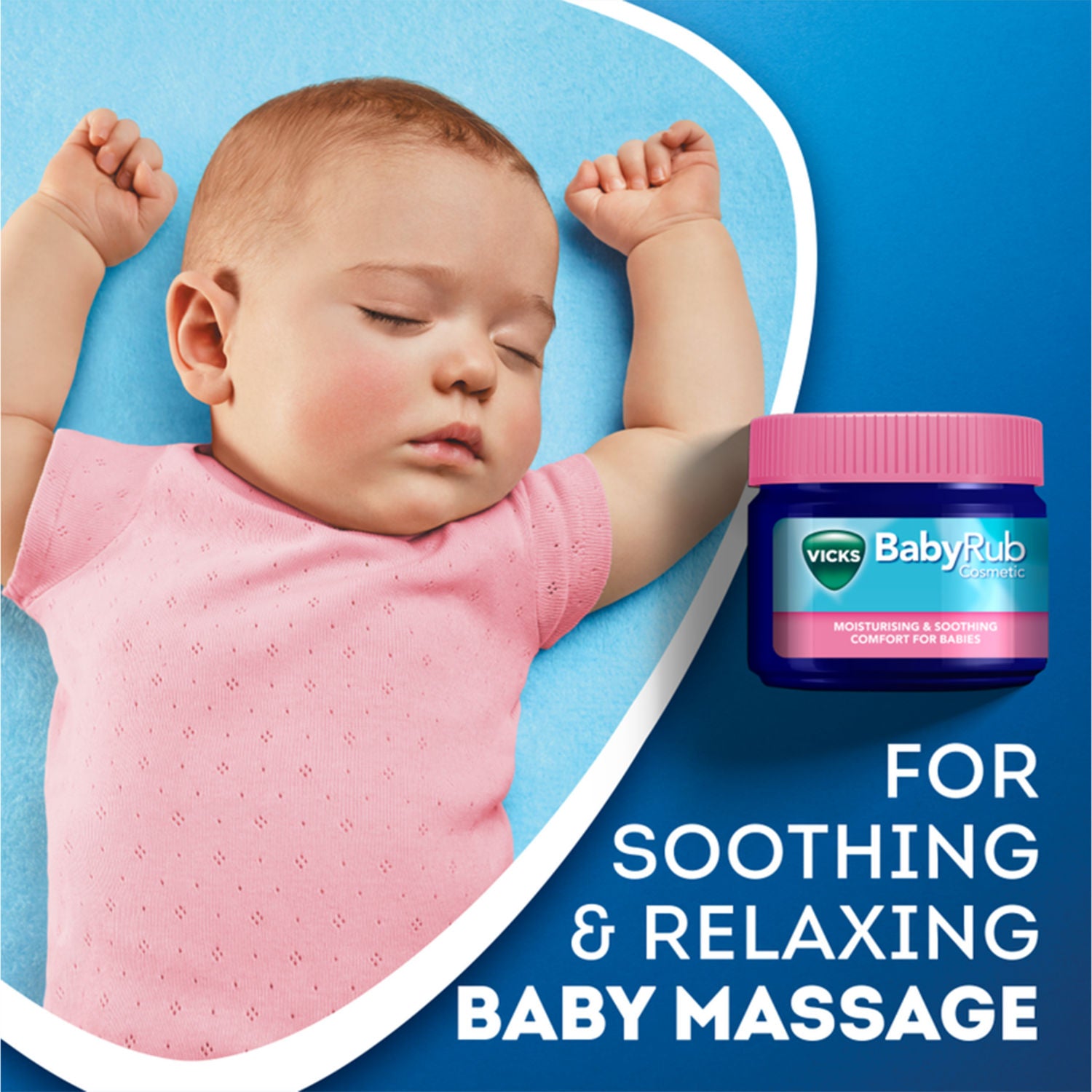 Vicks BabyRub Ointment 50g (British brand)