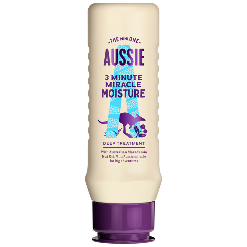 Aussie 3 Minute Miracle Moisture - Vegan Deep Treatment GOODS ASDA   