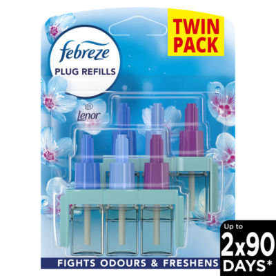 ASDA Febreze 3Volution Plug-In Air Freshener Refill Spring Awakening 2x20ML- Buy online at McGrocer