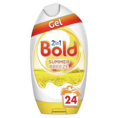 ASDA Bold Washing Liquid Gel 24 Washes Summer Breeze Laundry Detergent 840ml- Buy online at McGrocer