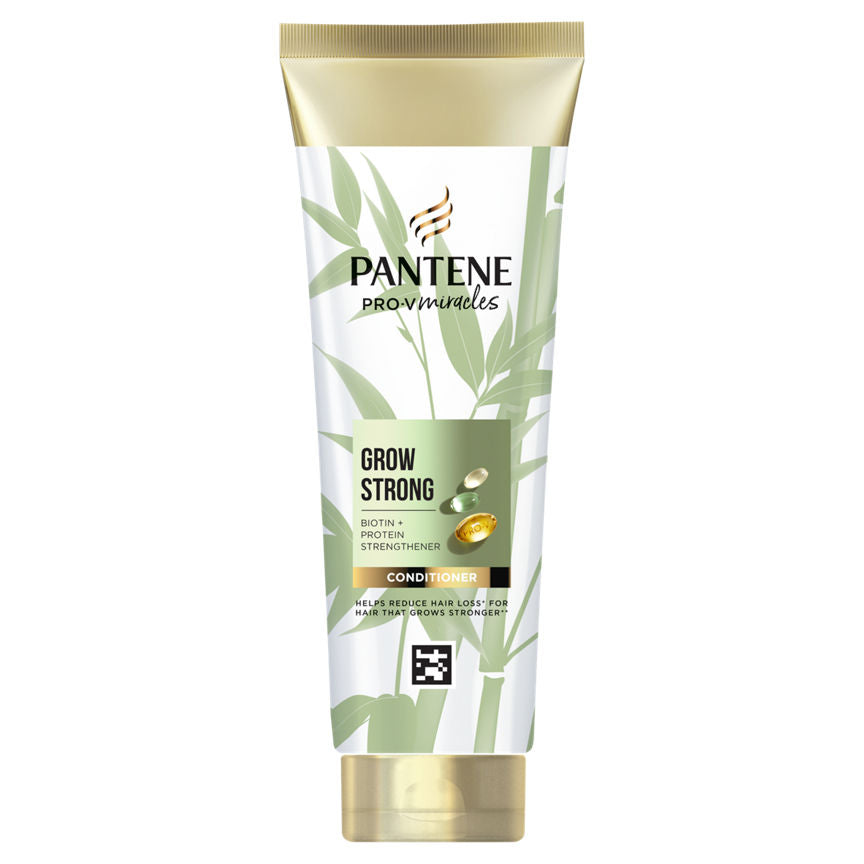 Pantene Grow Strong Conditioner With Bamboo And Biotin