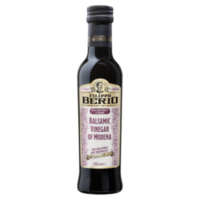 Filippo Berio balsamic vinegar 250ml (British brand)