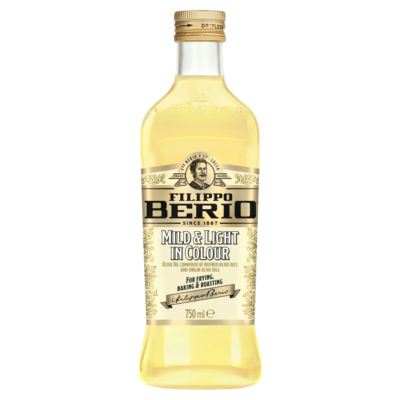 Filippo Berio Mild & Light olive oil 750ml (British brand)