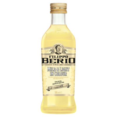 Filippo Berio mild and light in colour olive oil 500ml - British product