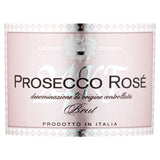 24KT Prosecco Rosé Brut 750ml, imported from the UK