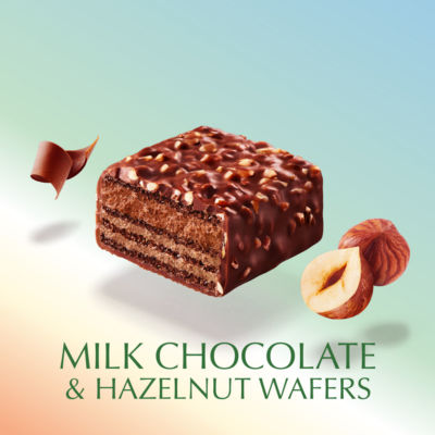 Lindt Choco Wafer milk chocolate hazelnut 30g, imported from the UK