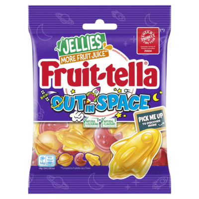 Fruit-tella Out In Space Jellies 110g - British product