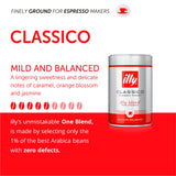 Illy ground coffee Espresso Classico Roast 250g, UK version