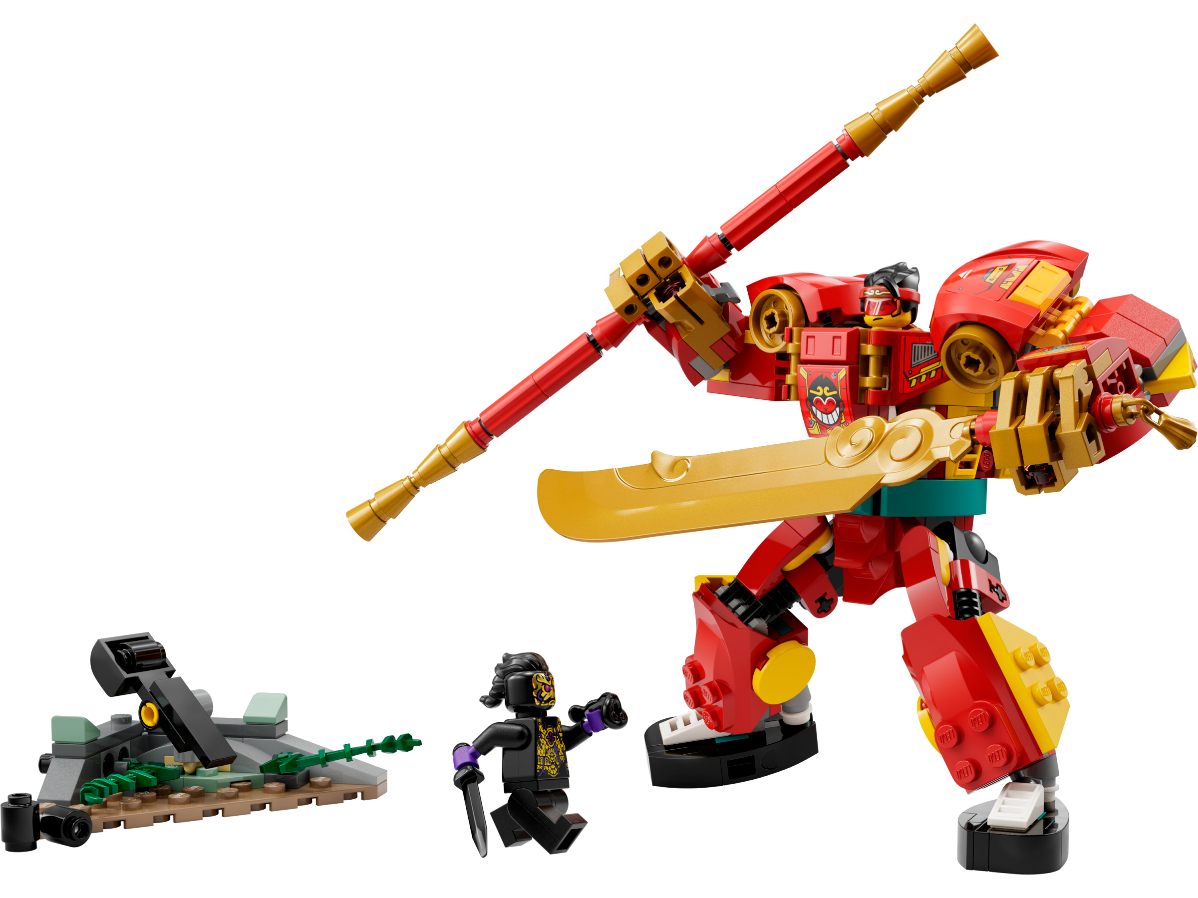 LEGO Monkie Kid Combi Mech Building Set 277 Pieces, imported from the UK
