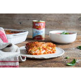 Mutti finely chopped tomatoes 400g can - British product