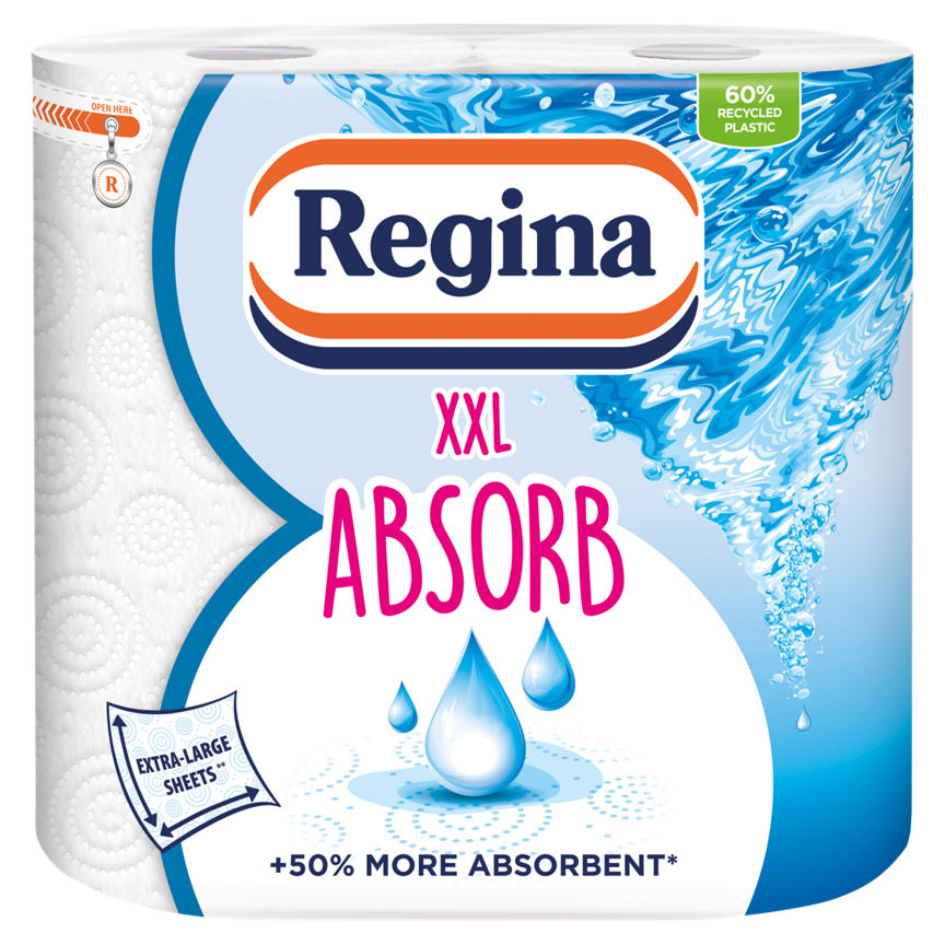 Regina XXL Absorb 2 Rolls GOODS ASDA   