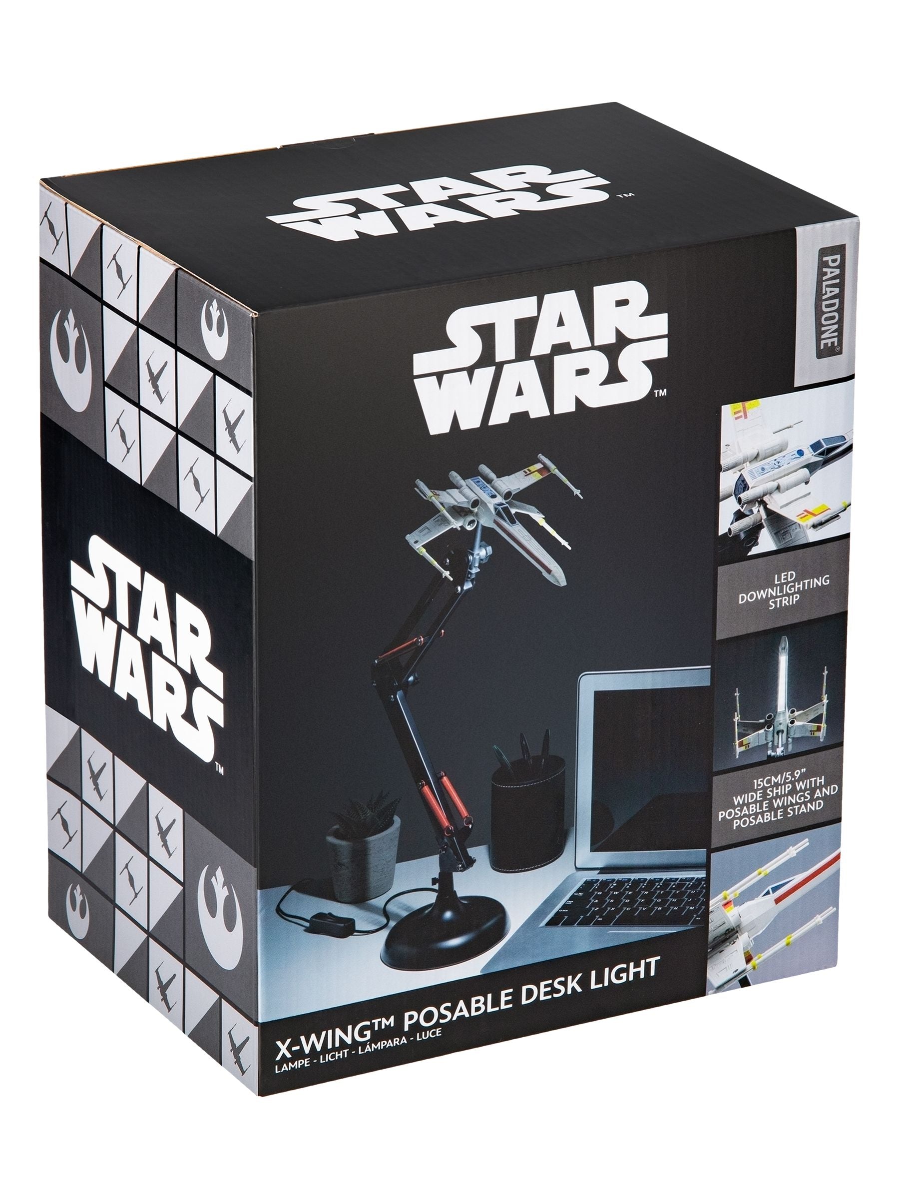 Star Wars X Wing posable desk light 15cm (British brand)