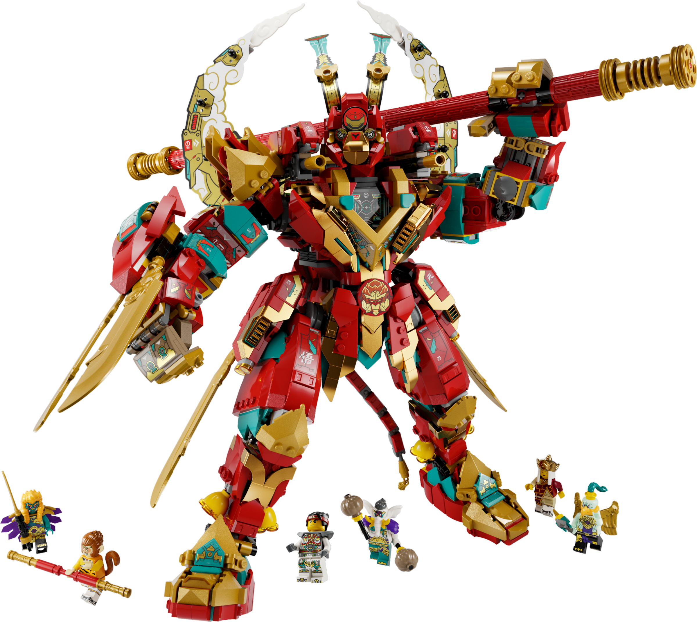 LEGO Monkie Kid Monkey King Mech Set, imported from the UK