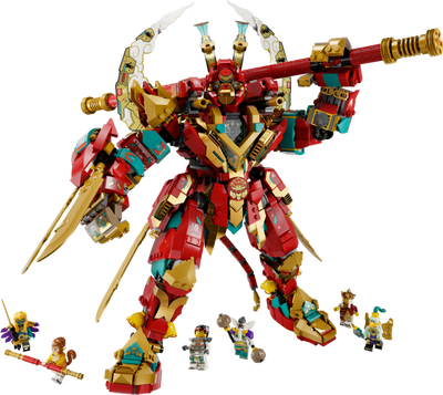 Lego LEGO Monkie Kid Monkey King Ultra Mech Building Set 1705 Pieces- Buy online at McGrocer