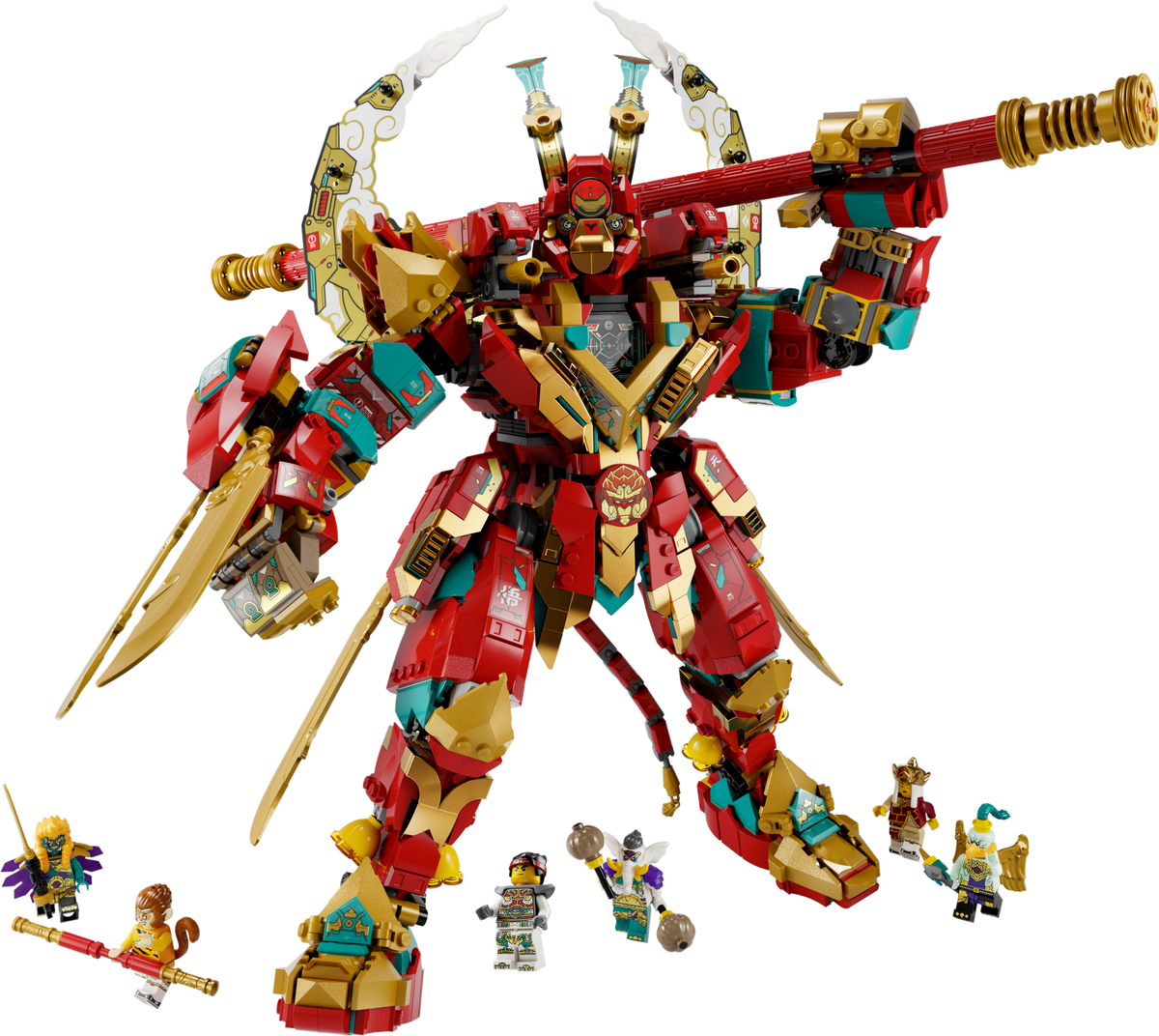 LEGO Monkie Kid Monkey King Mech Set, imported from the UK