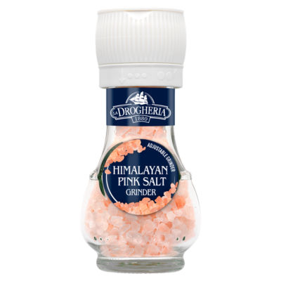 La Drogheria pink Himalayan salt mill 90g - British product