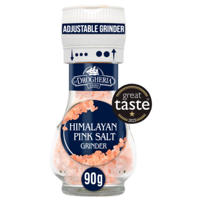 La Drogheria pink Himalayan salt mill 90g - British product