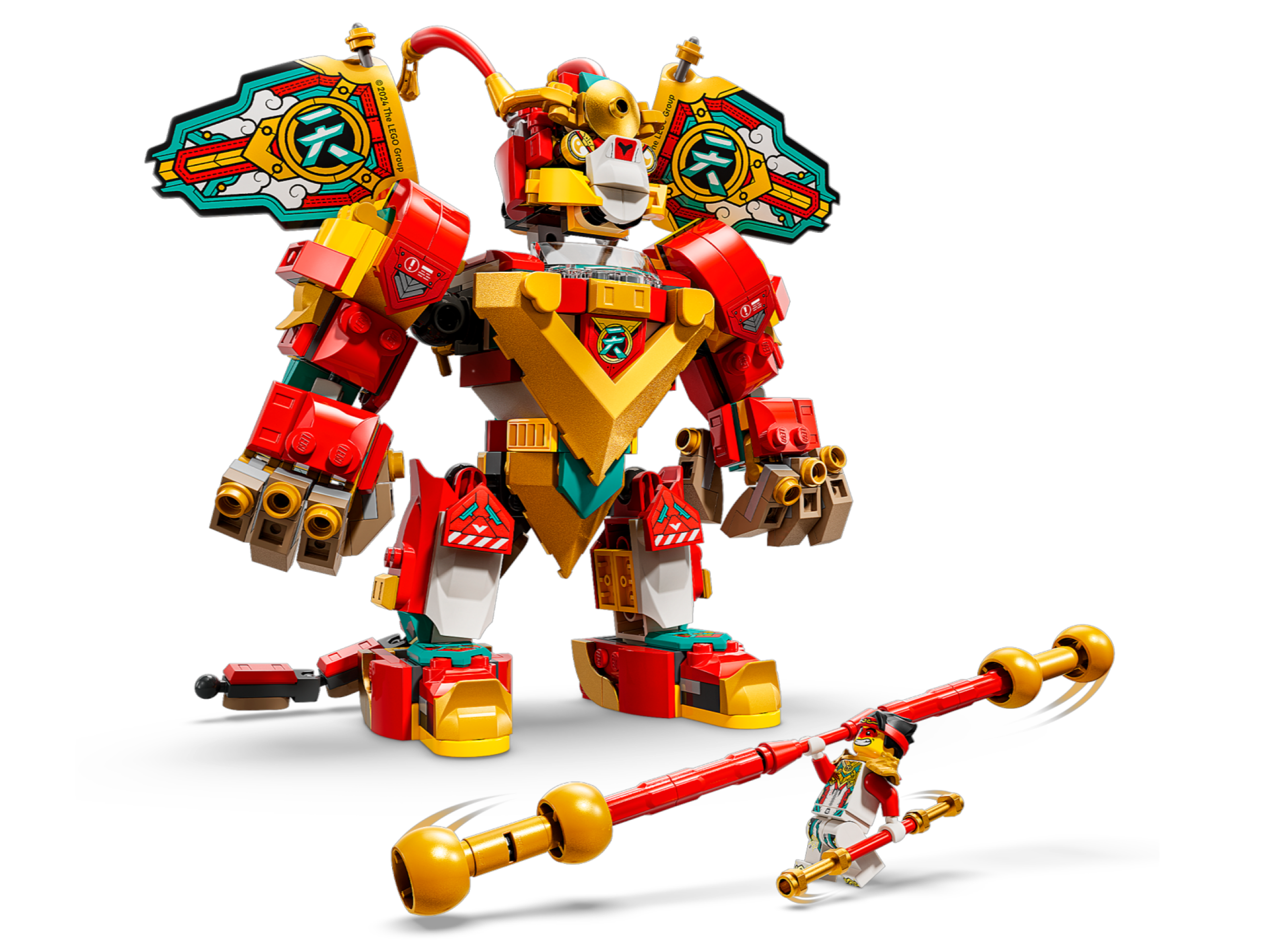 LEGO Monkie Kid Mini Mech Building Toy Set 556 Pieces, imported from the UK