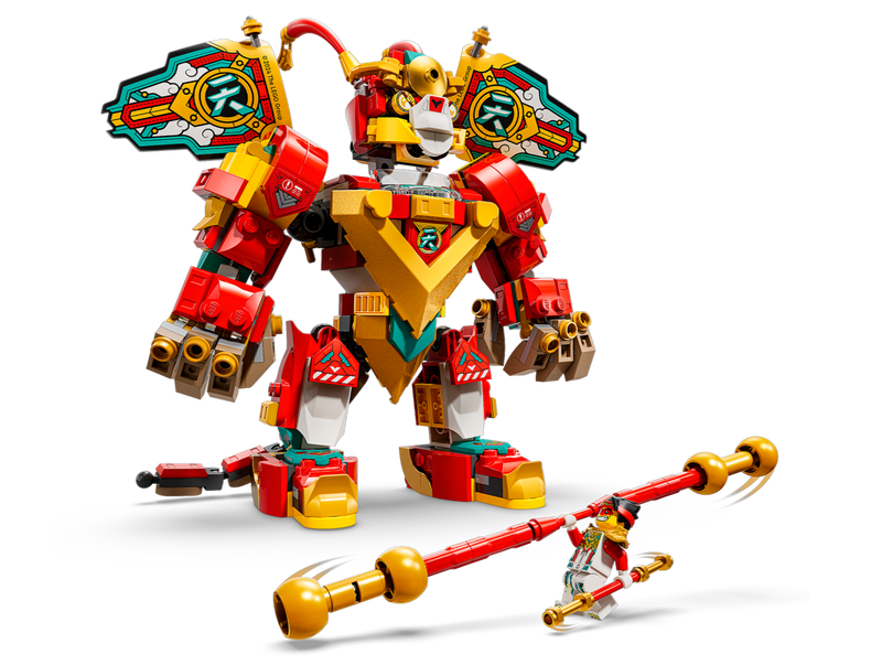 LEGO Monkie Kid Mini Mech Building Toy Set 556 Pieces, imported from the UK