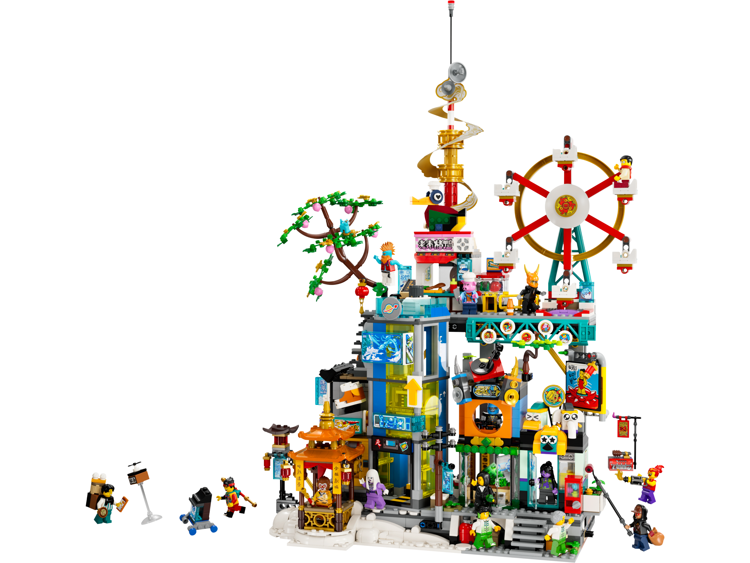 LEGO Monkie Kid Megapolis City Set, imported from the UK
