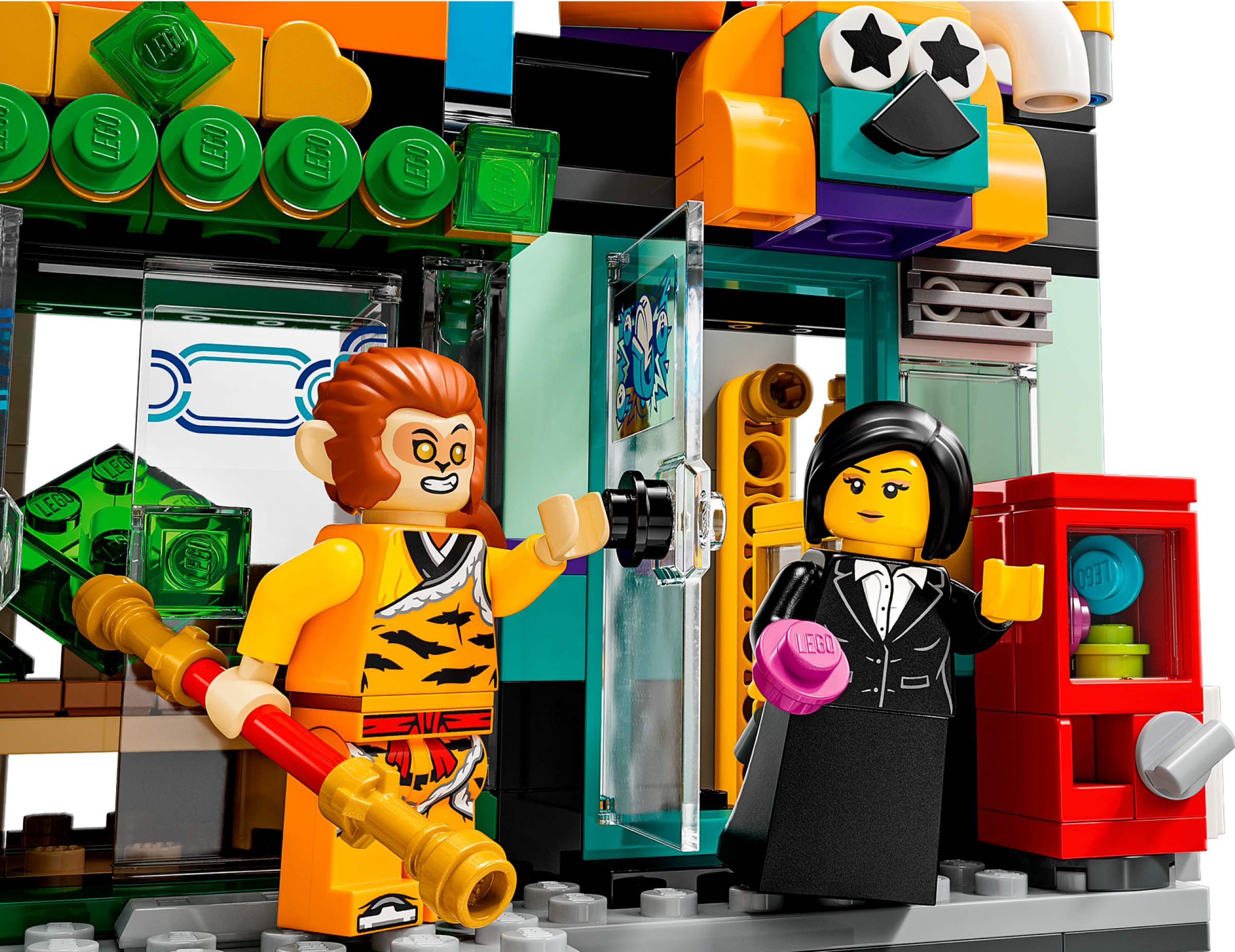 LEGO Monkie Kid Megapolis City Set, imported from the UK
