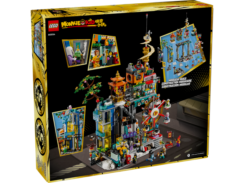LEGO Monkie Kid Megapolis City Set, imported from the UK