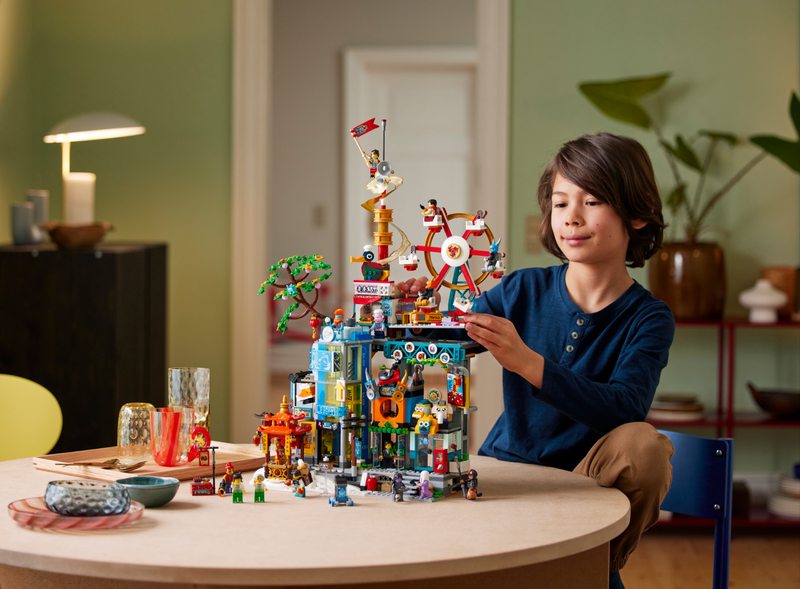 LEGO Monkie Kid Megapolis City Set, imported from the UK