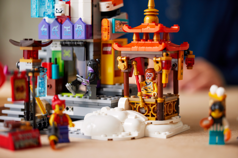 LEGO Monkie Kid Megapolis City Set, imported from the UK