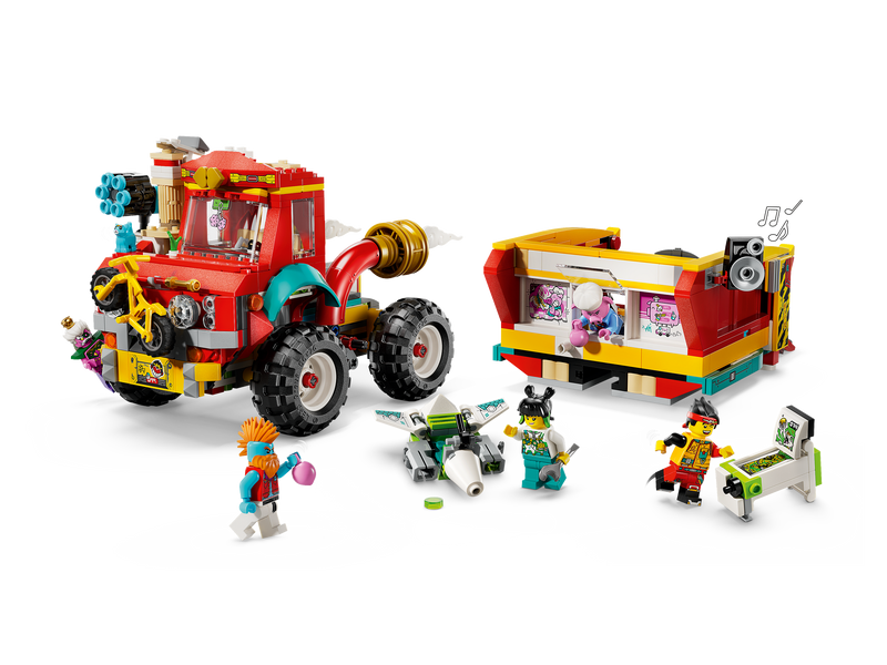 LEGO Monkie Kid truck building set 712 pieces, imported from the UK