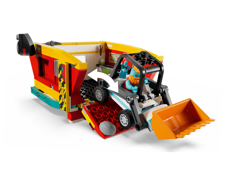 LEGO Monkie Kid truck building set 712 pieces, imported from the UK