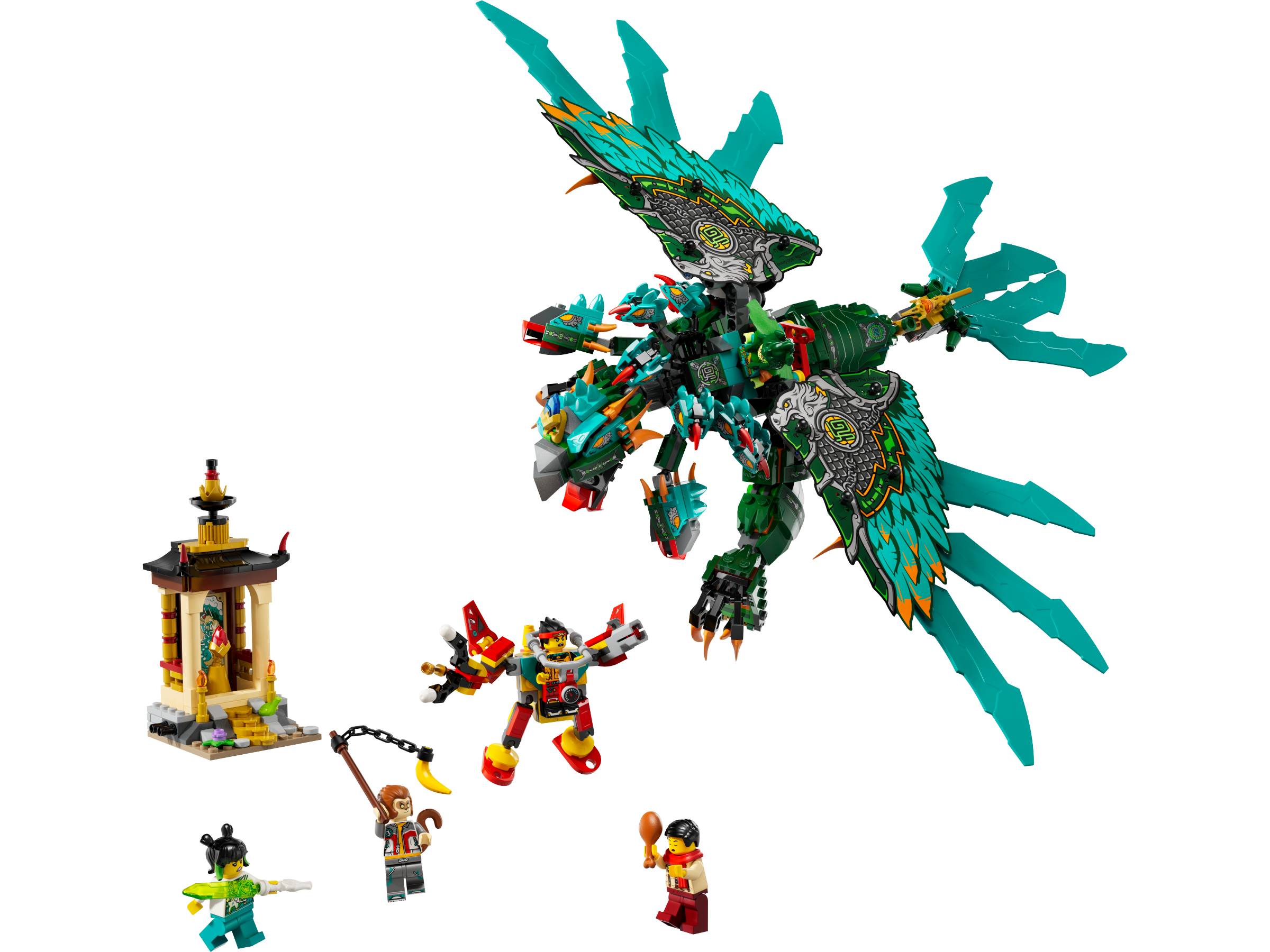 LEGO Monkie Kid Nine-Headed Beast 757 pieces - British product