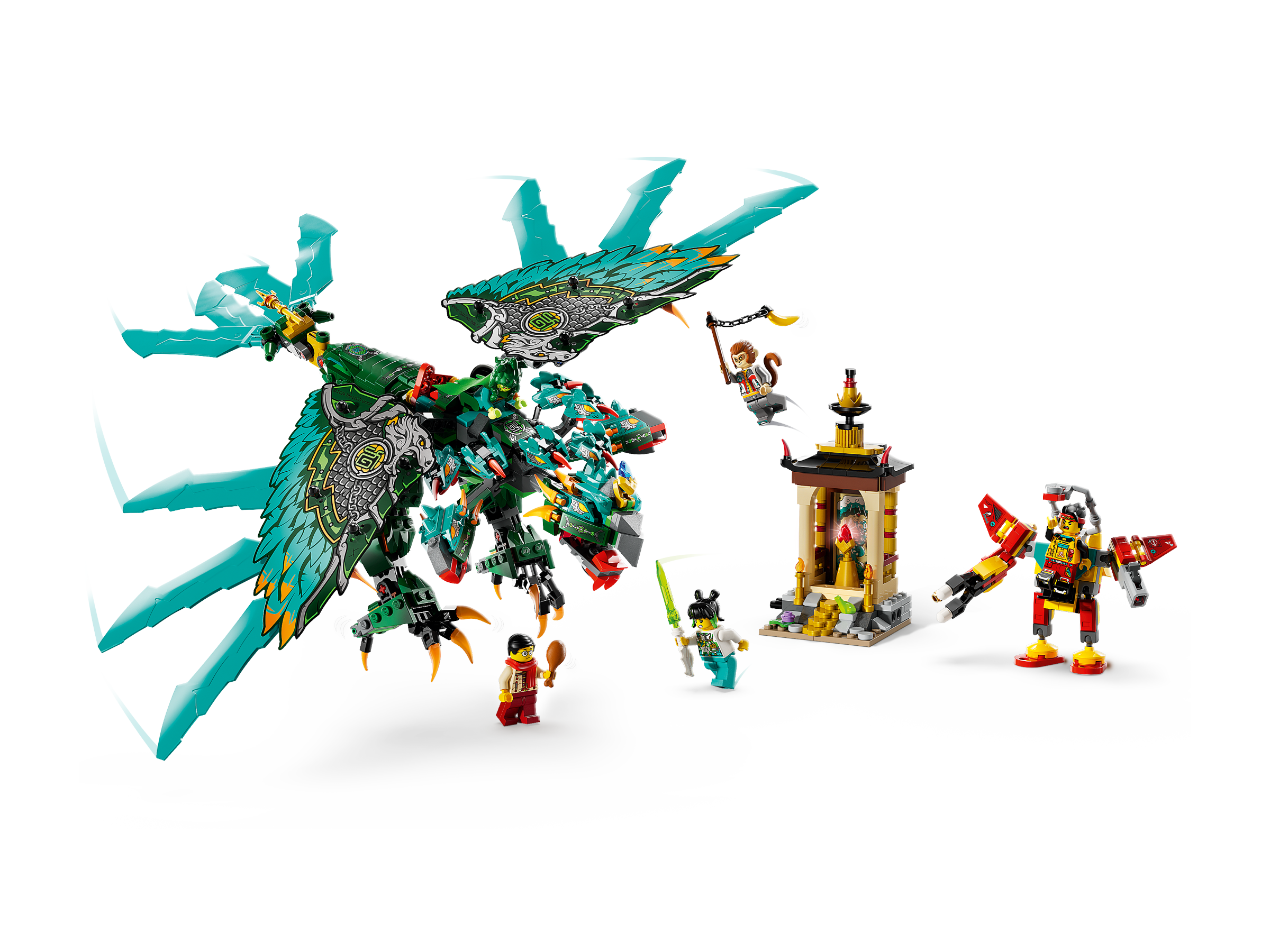LEGO Monkie Kid Nine-Headed Beast 757 pieces - British product