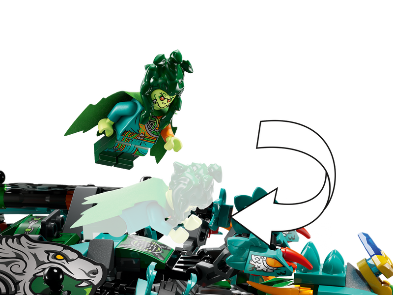 LEGO Monkie Kid Nine-Headed Beast 757 pieces - British product