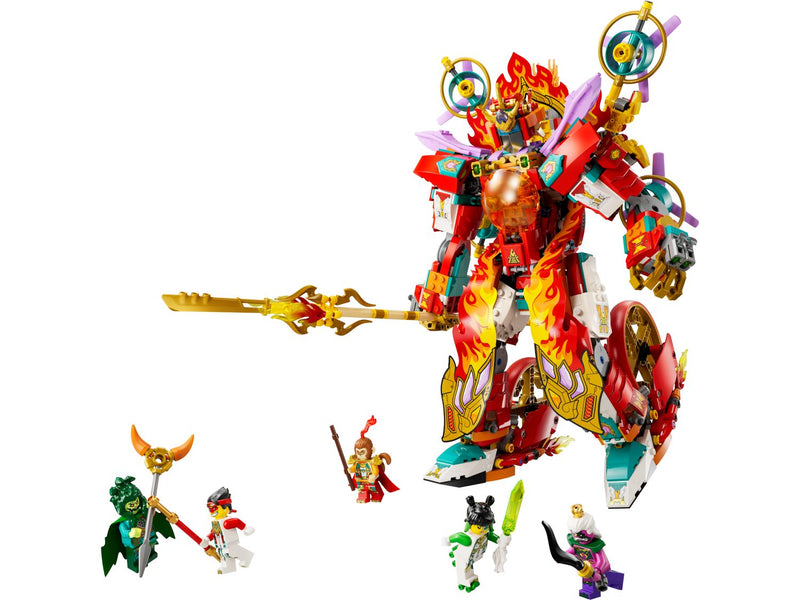 LEGO Nezha Ring of Fire Mech 1163 pieces, imported from the UK