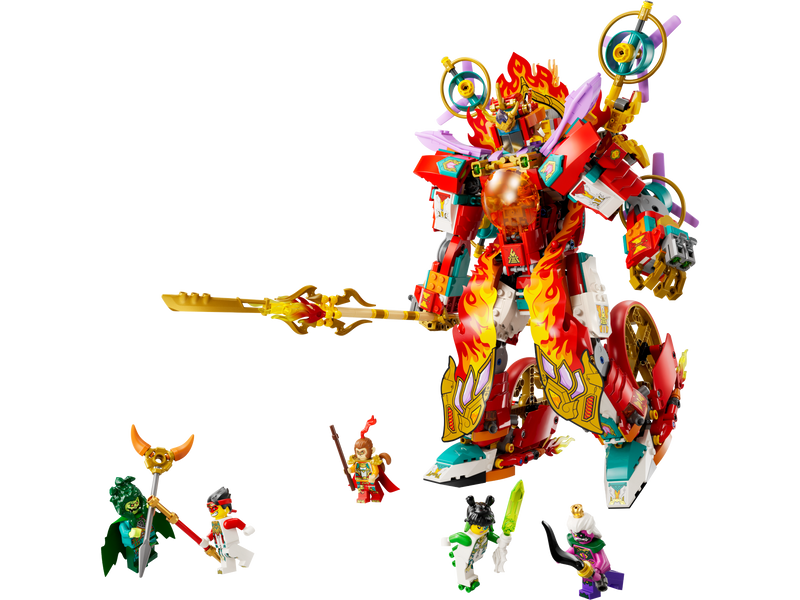 LEGO Nezha Ring of Fire Mech 1163 pieces, imported from the UK