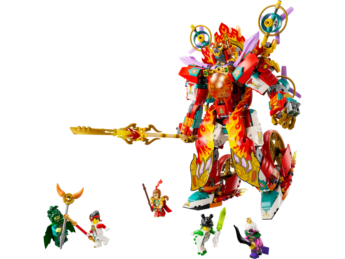 LEGO Nezha Ring of Fire Mech 1163 pieces, imported from the UK