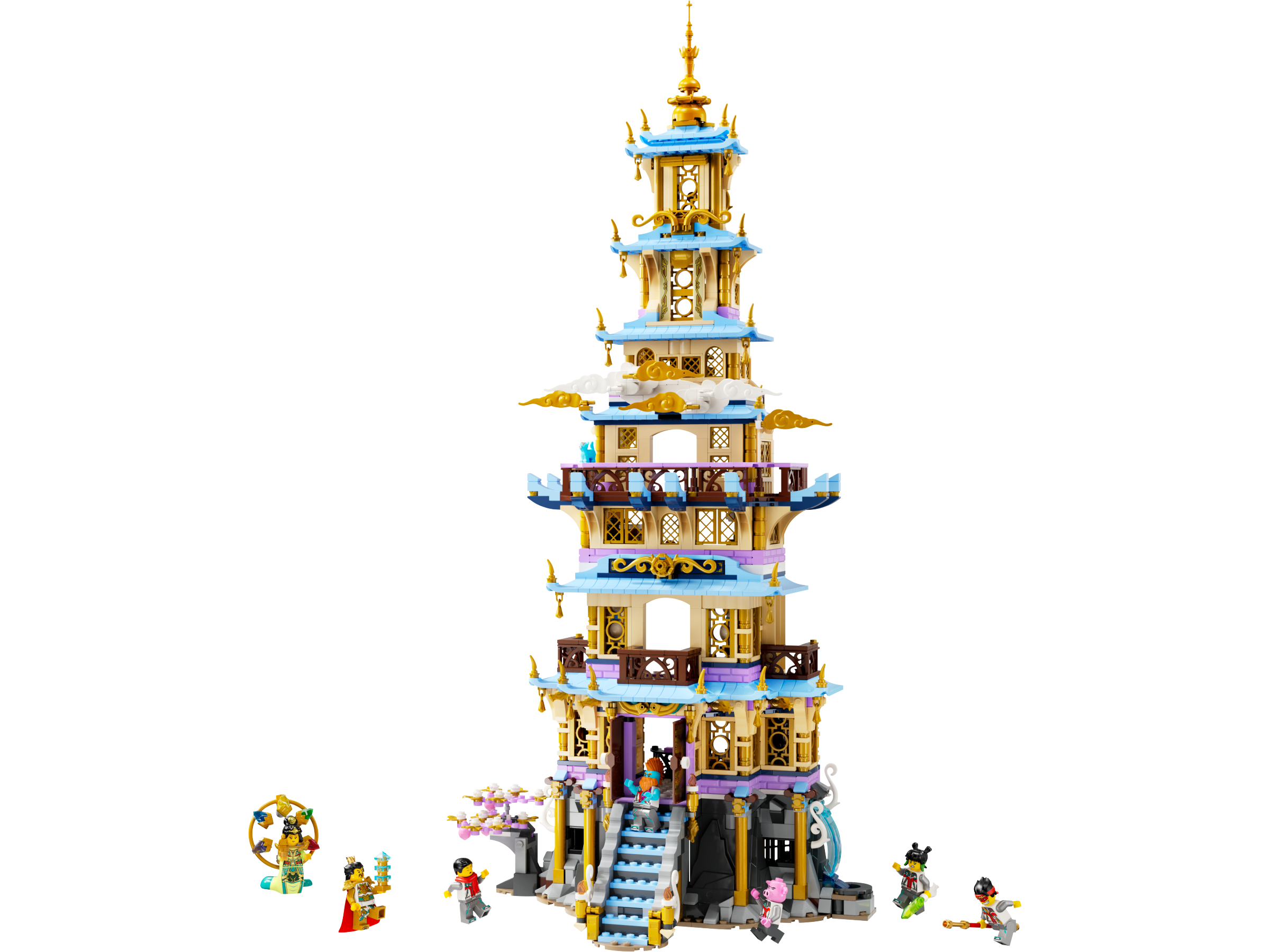 LEGO Monkie Kid Celestial Pagoda 1621 pieces - British product